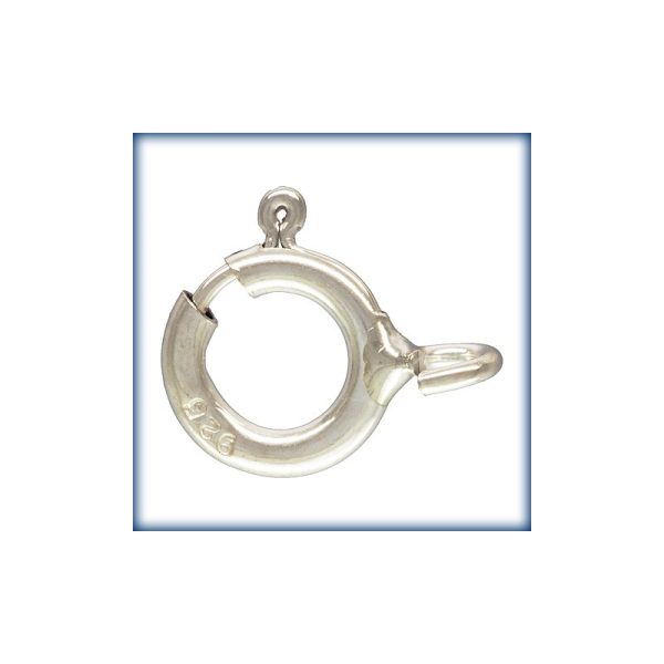 Argolla Resorte Plata