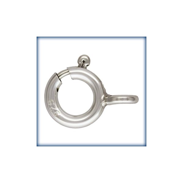 Argolla Resorte Plata