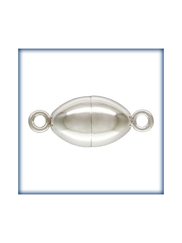 Broche imán ovalado