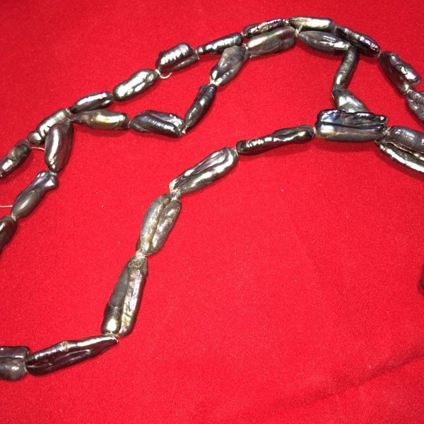 Perla rama vertical color gris