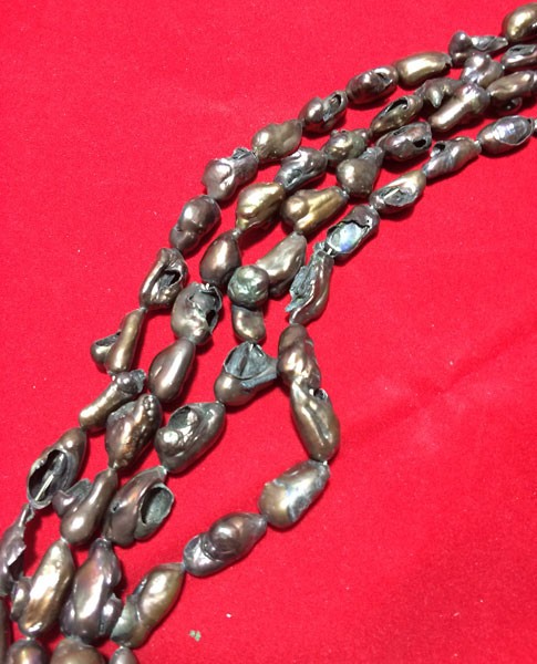 Perla rama vertical irreglular café