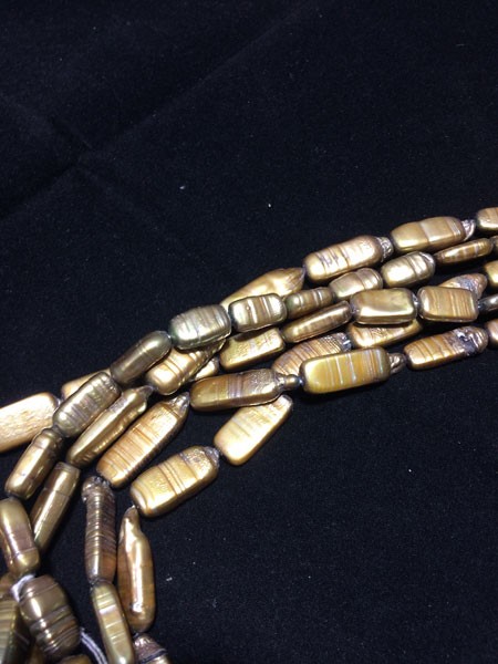 Perla rama vertical color café cobrizo