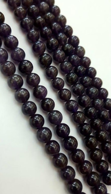 Amatista Bolita lisa 8mm