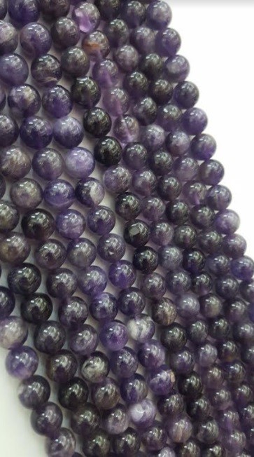 Amatista Bolita lisa 10mm