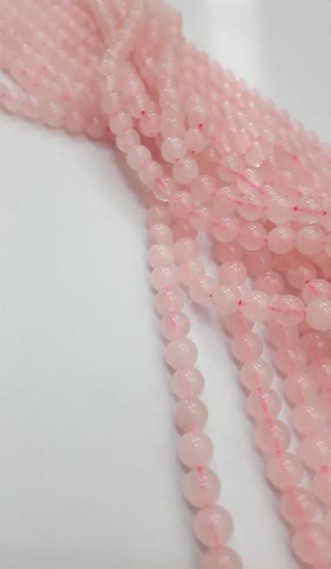 Cuarzo Rosa bolita 6.5mm