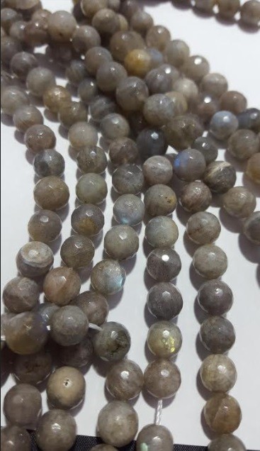 Labradorita bolita facetada 10mm