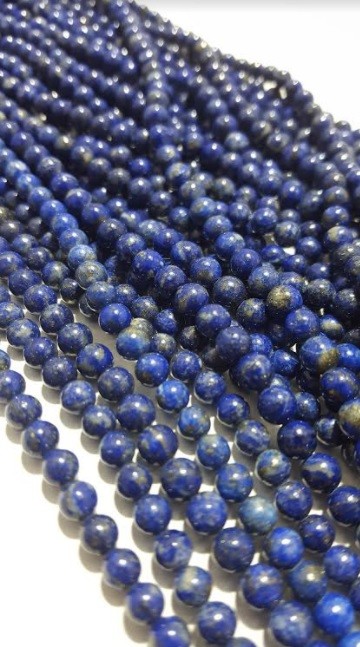 Lapislázuli bolita 5.5mm lisa