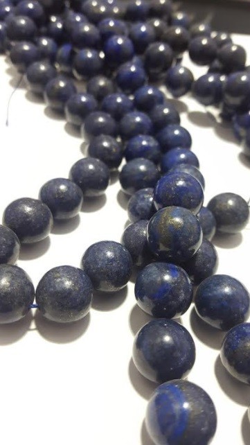 Lapislázuli bolita 16mm lisa