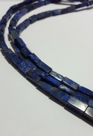 Lapislázuli rectangular liso 13x5.5mm