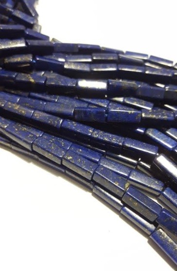Lapislázuli Rectangular liso 13.7x5.3mm