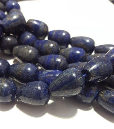 Lapislázuli Gota lisa 22x15mm