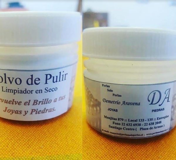 Polvo para pulir metal.