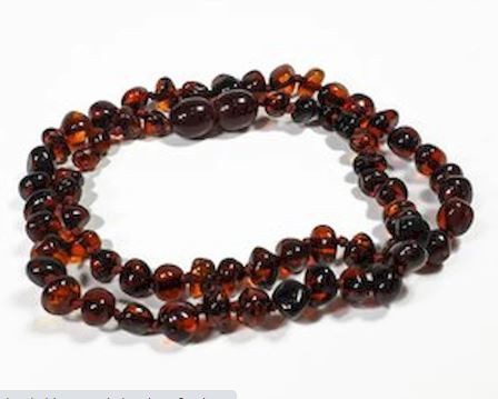 COLLAR AMBAR COLOR CHERRY