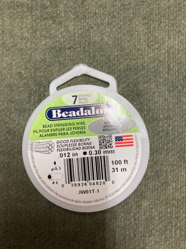 Alambre Acerado Beadalon 0.30mm Plateado