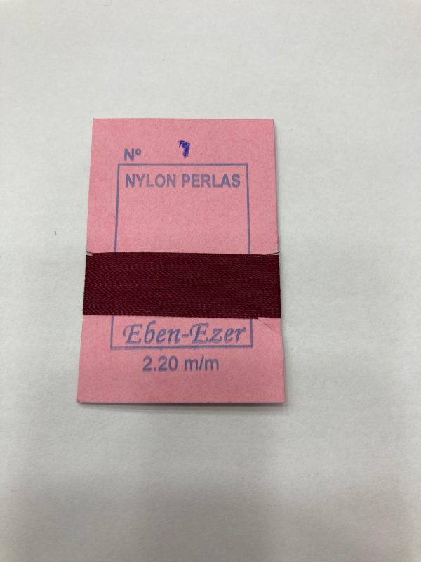 HILO COLOR GRANATE N1