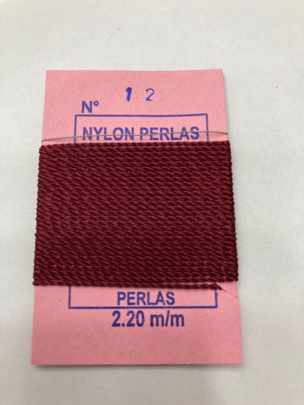 HILO COLOR GRANATE N12