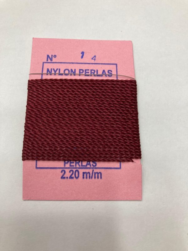 HILO COLOR GRANATE N14