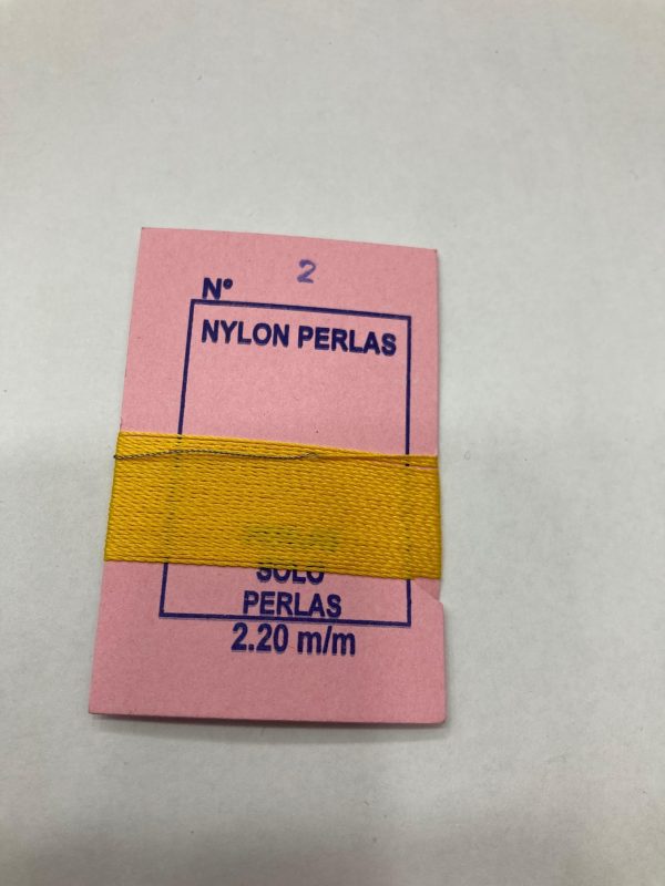 HILO COLOR AMARILLO N2