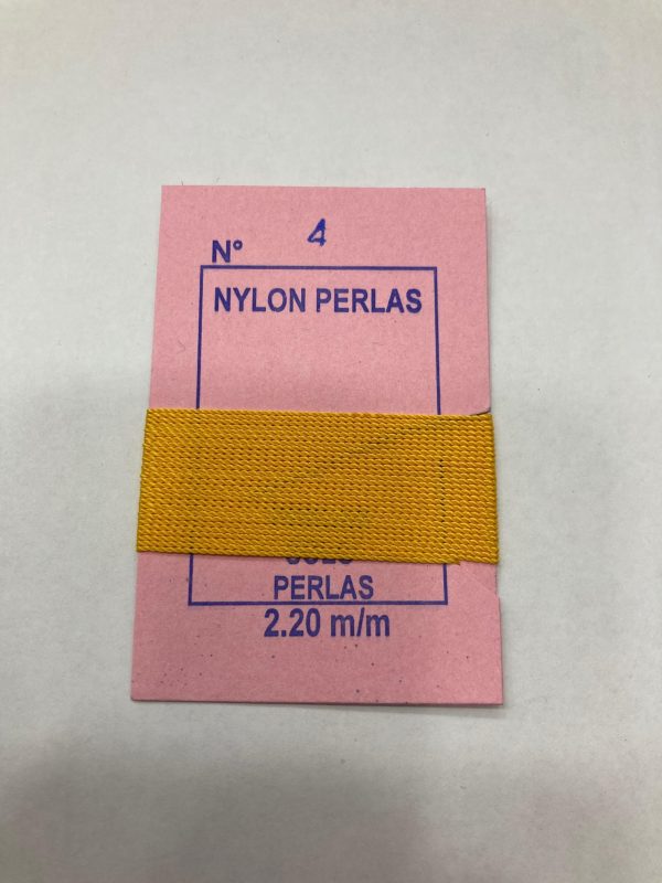 HILO COLOR AMARILLO N4