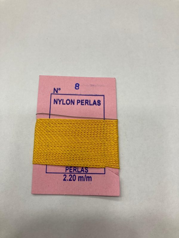 HILO COLOR AMARILLO N8