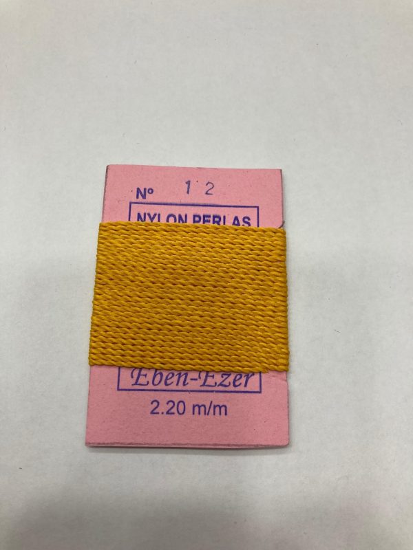 HILO COLOR AMARILLO N12