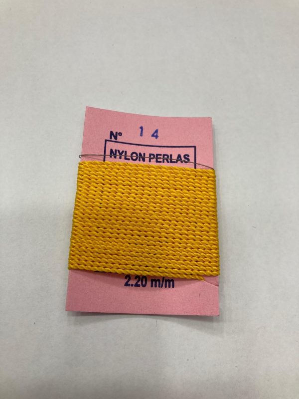 HILO COLOR AMARILLO N14