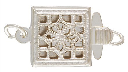 BROCHE CUADRADO CALADO