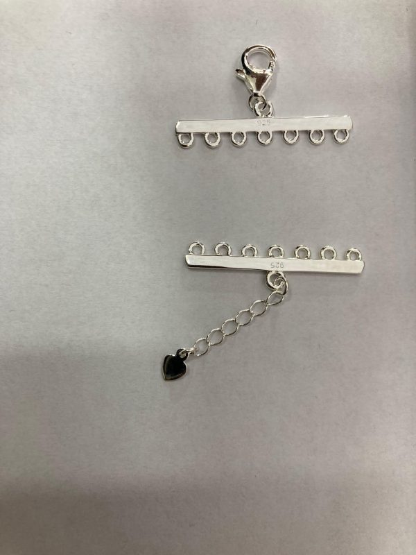 BROCHE BARRA 7 VUELTAS CON CADENA Y MOSQUETÓN