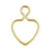 ADORNO CORAZON ALAMBRE 10 mm GF