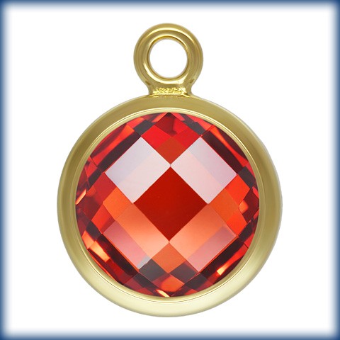 PUNTO DE LUZ ZIRCON RUBI GF