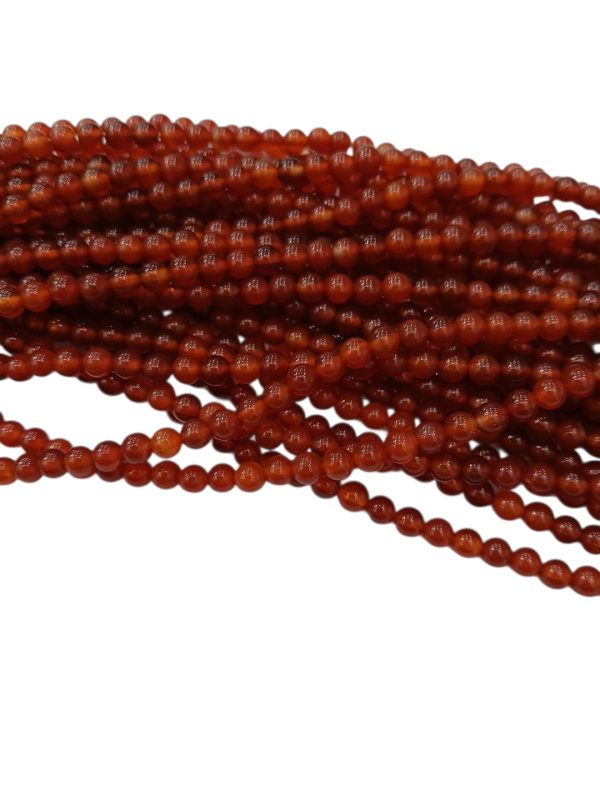 PIEDRA CORNALINA 4mm