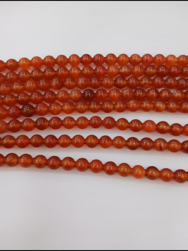 PIEDRA CORNALINA 8mm