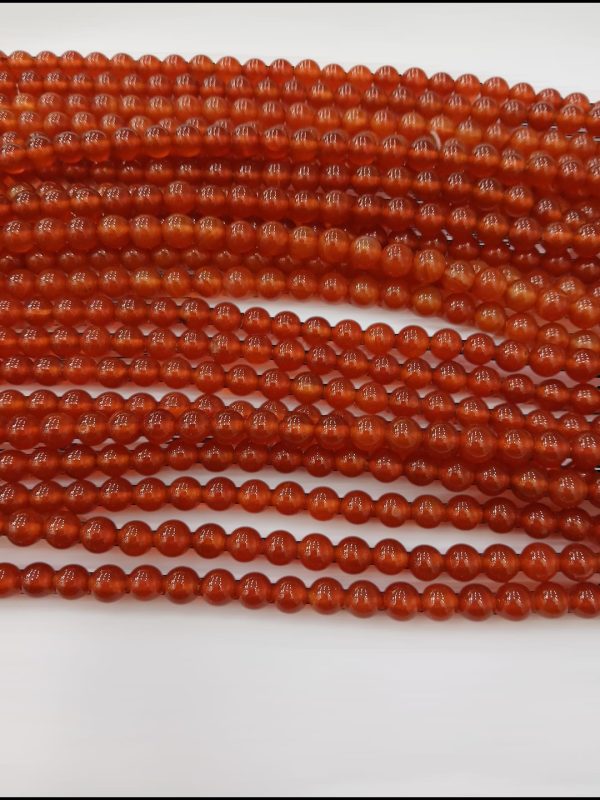 PIEDRA CORNALINA 6MM