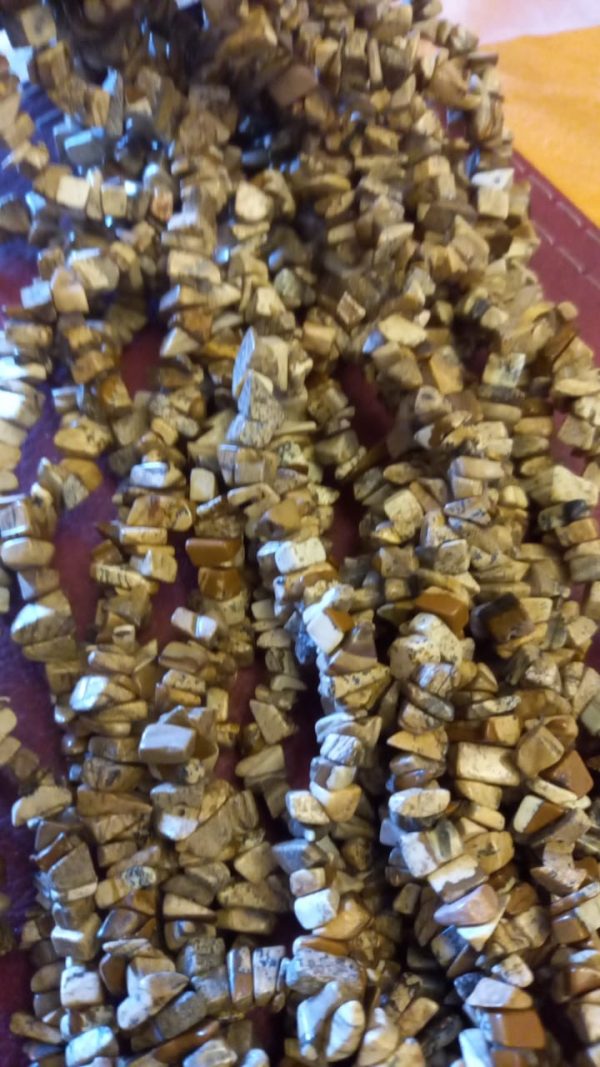 ESCALLA JASPE CEBRA MARRON